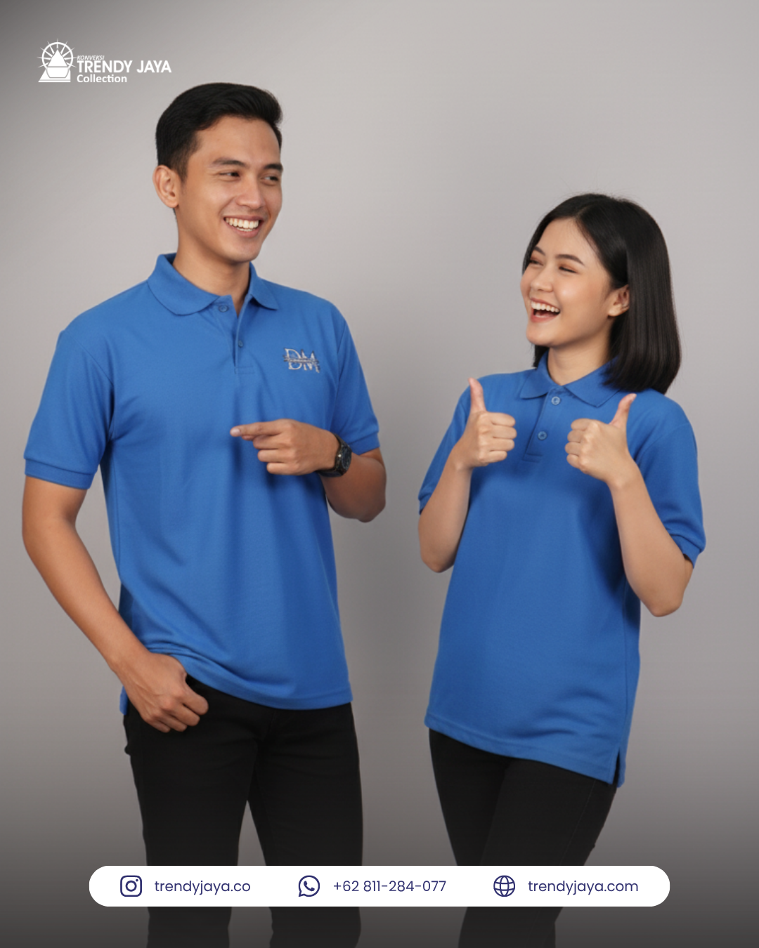 Kaos Polo Lengan Pendek